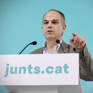 Roda premsa Junts Jordi Turull crisi Govern consulta militancia / Montse Giralt