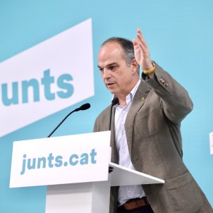 Roda premsa Junts Jordi Turull crisi Govern consulta militancia / Montse Giralt