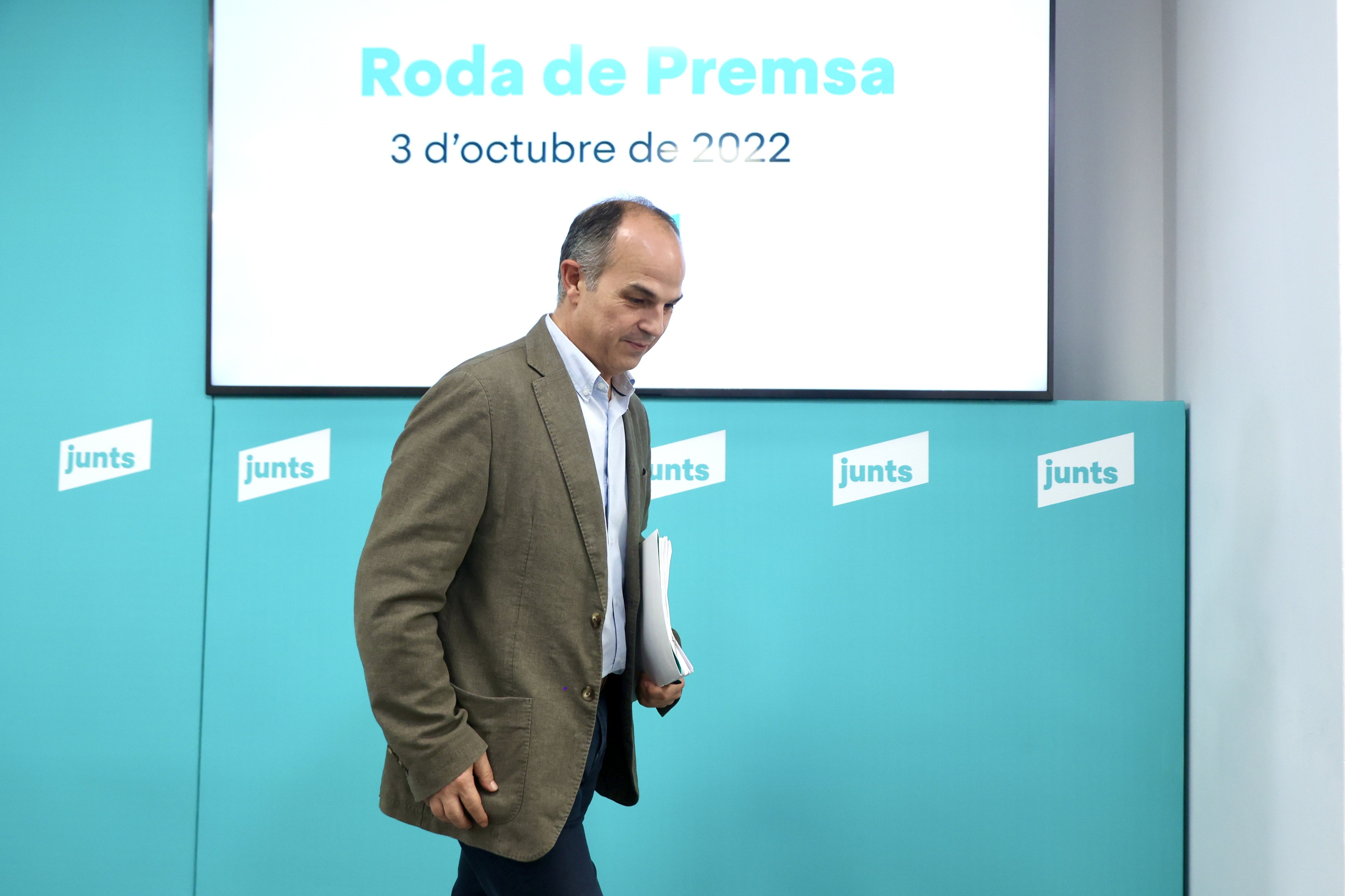 Ahead of Junts vote, Jordi Turull decides not to take public position on question