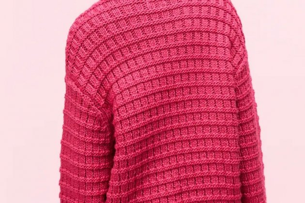 Jersey oversize con cuello alto