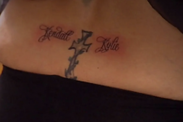 Tatuatge de Kris Jenner