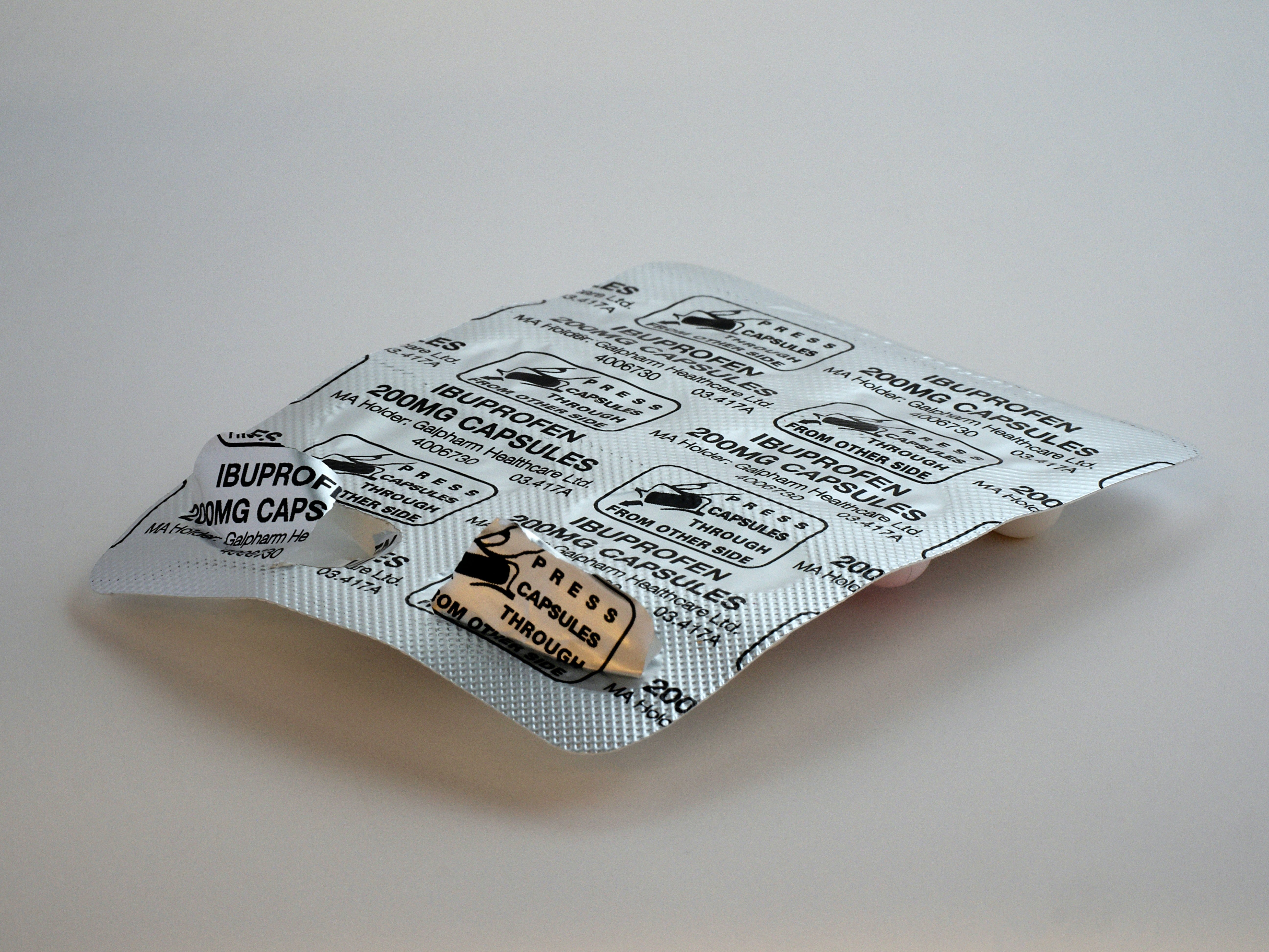 Alerta de la EMA por el uso prolongado de fármacos con ibuprofeno y codeína