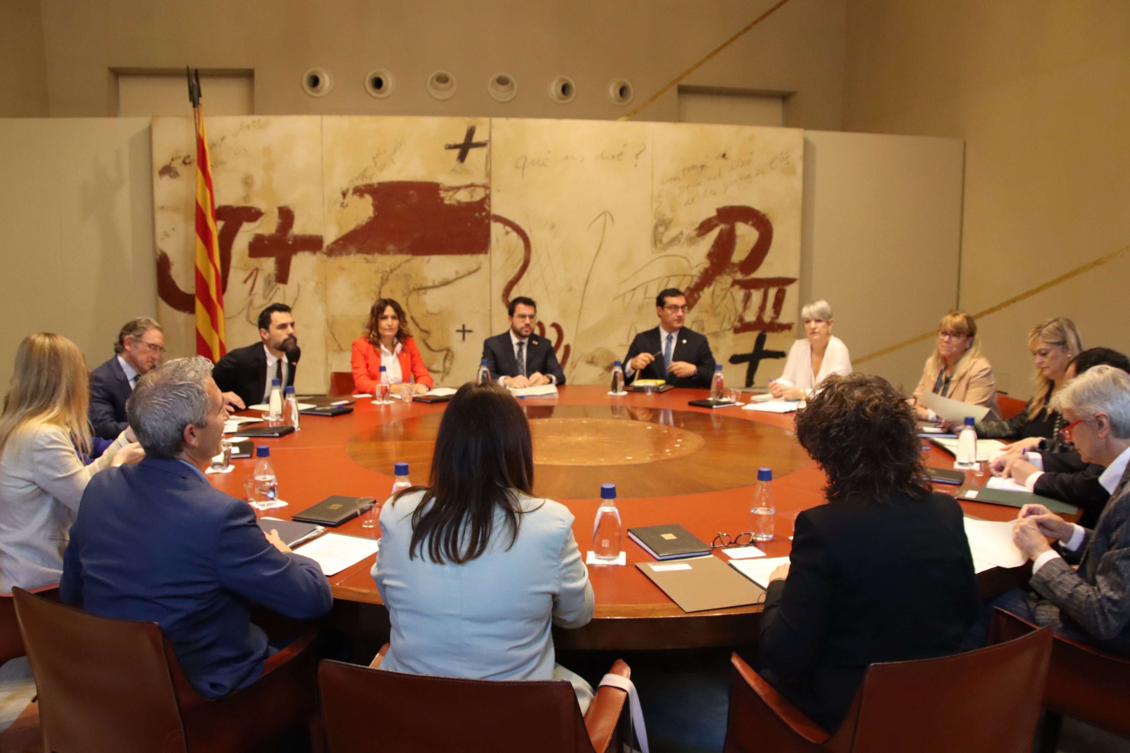 Pere Aragonès se prepara para dar respuesta "rápida y ágil" a una salida de Junts del Govern