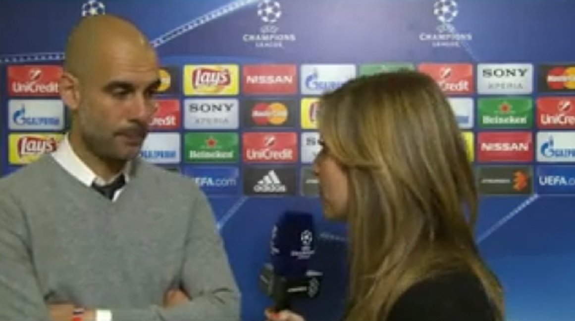 Pep Guardiola Susana Guasch La Sexta