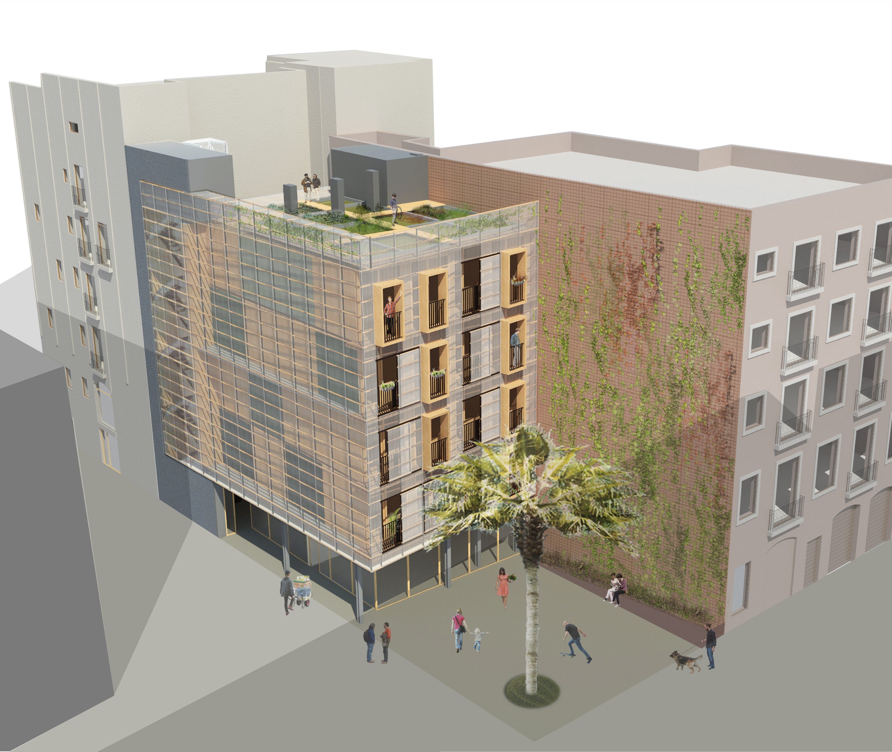 Barcelona ubicará los primeros pisos prefabricados en el Gòtic, la Bordeta y el Poblenou