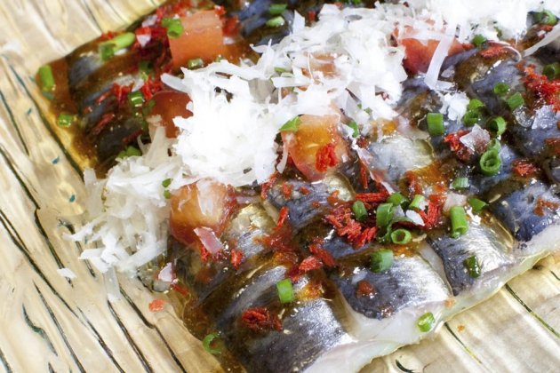 El Pou sardines marinades amb soja