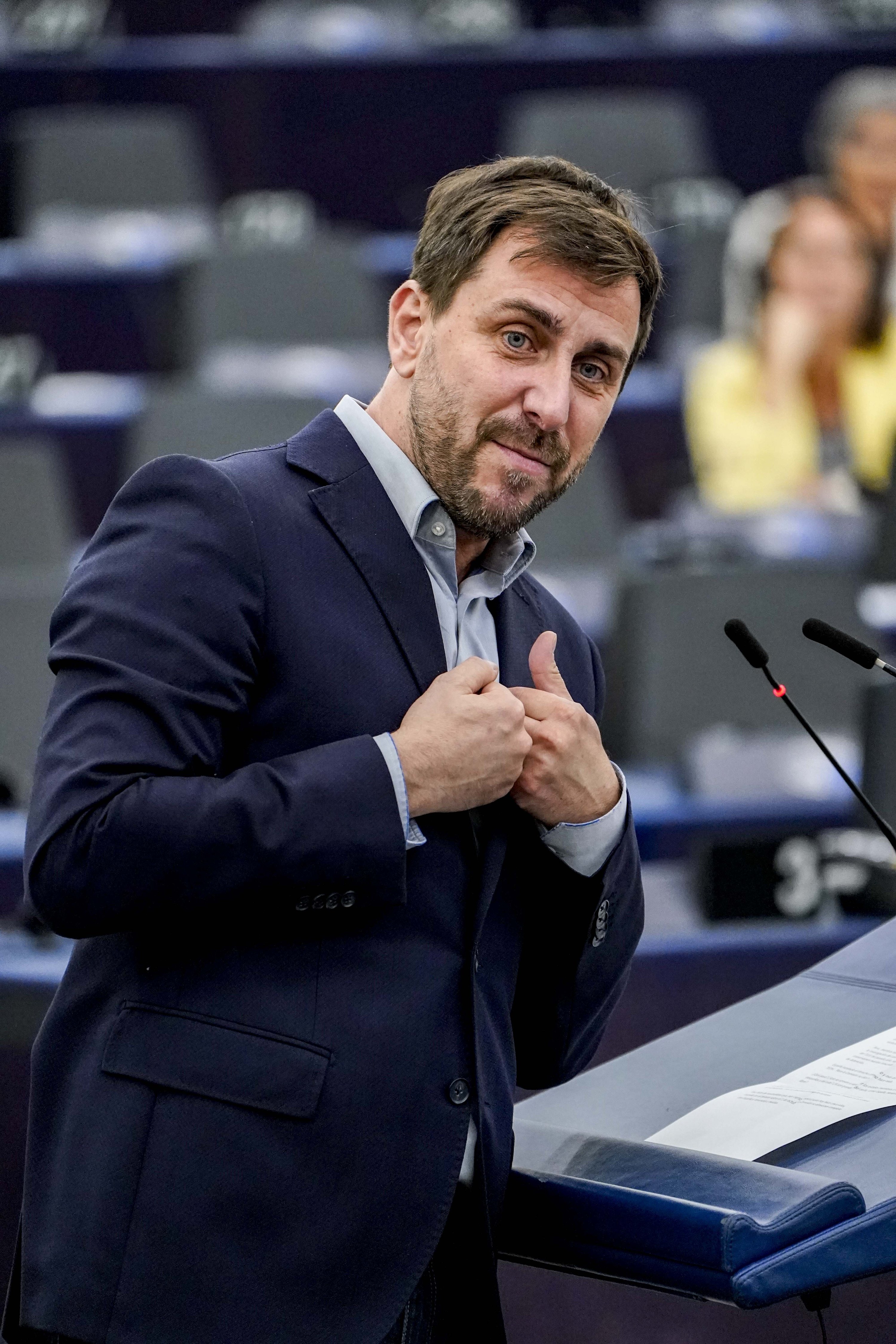 Repaso de Toni Comín a la Comisión Europea por hacer la vista gorda con España