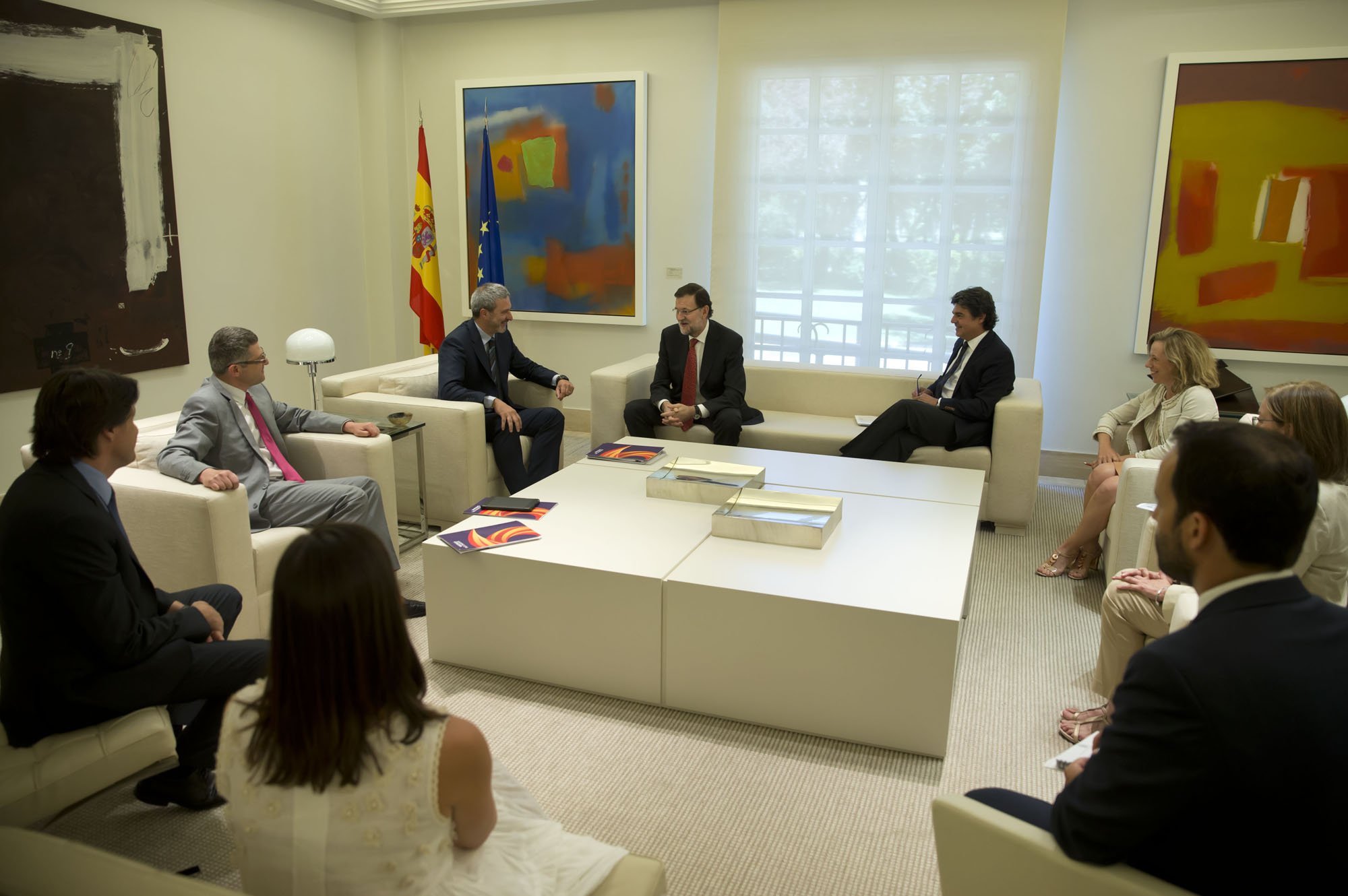 Societat Civil Catalana es reuneix amb Rajoy aquest dijous