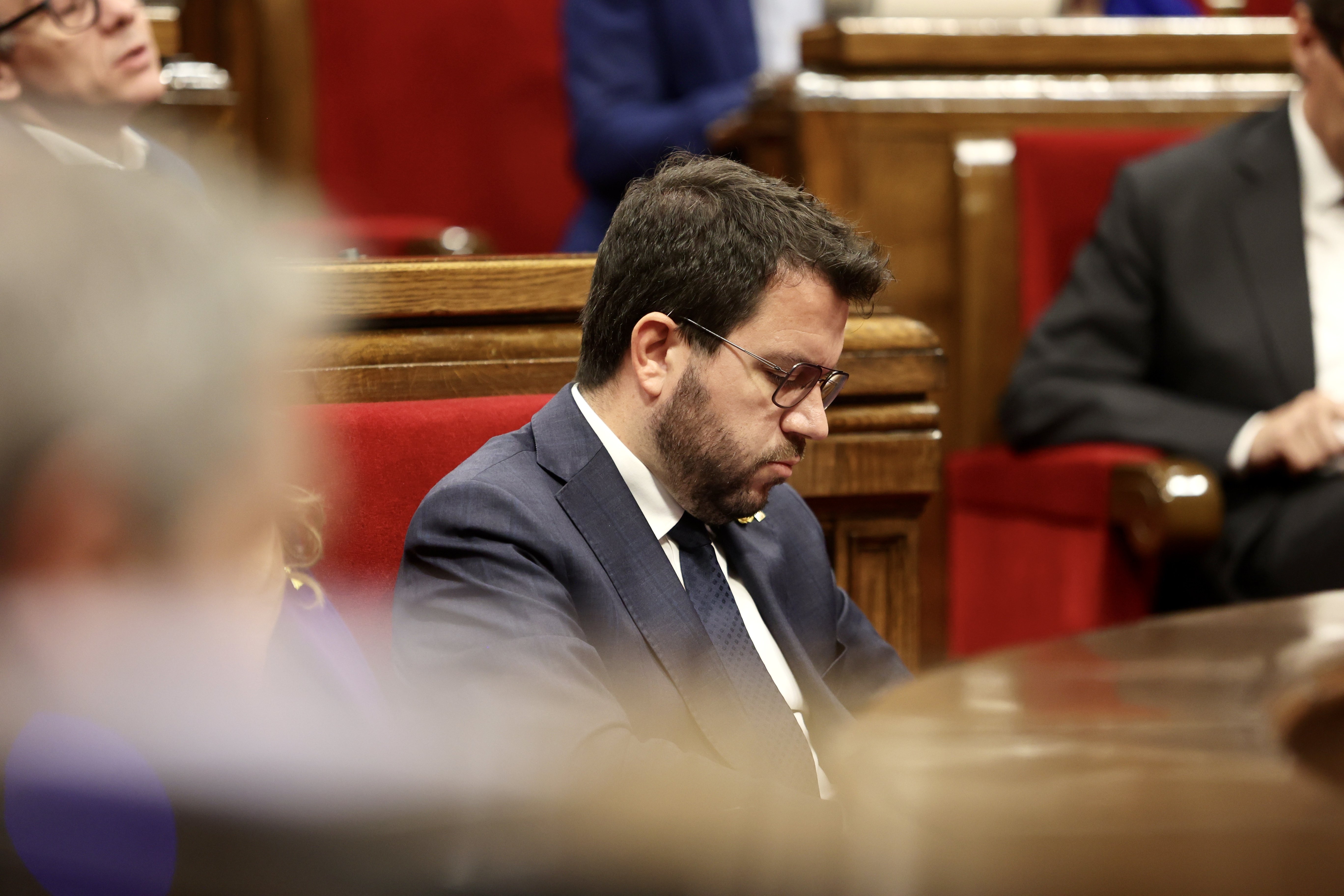 Aragonès comparecerá el próximo miércoles ante un Parlament en contra