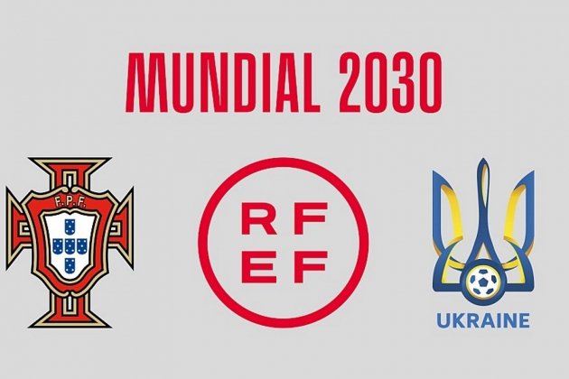 España Portugal Ucrania Mundial 2030 / Foto. RFEF España Portugal Ucrania Mundial 2030 / Foto. RFEF