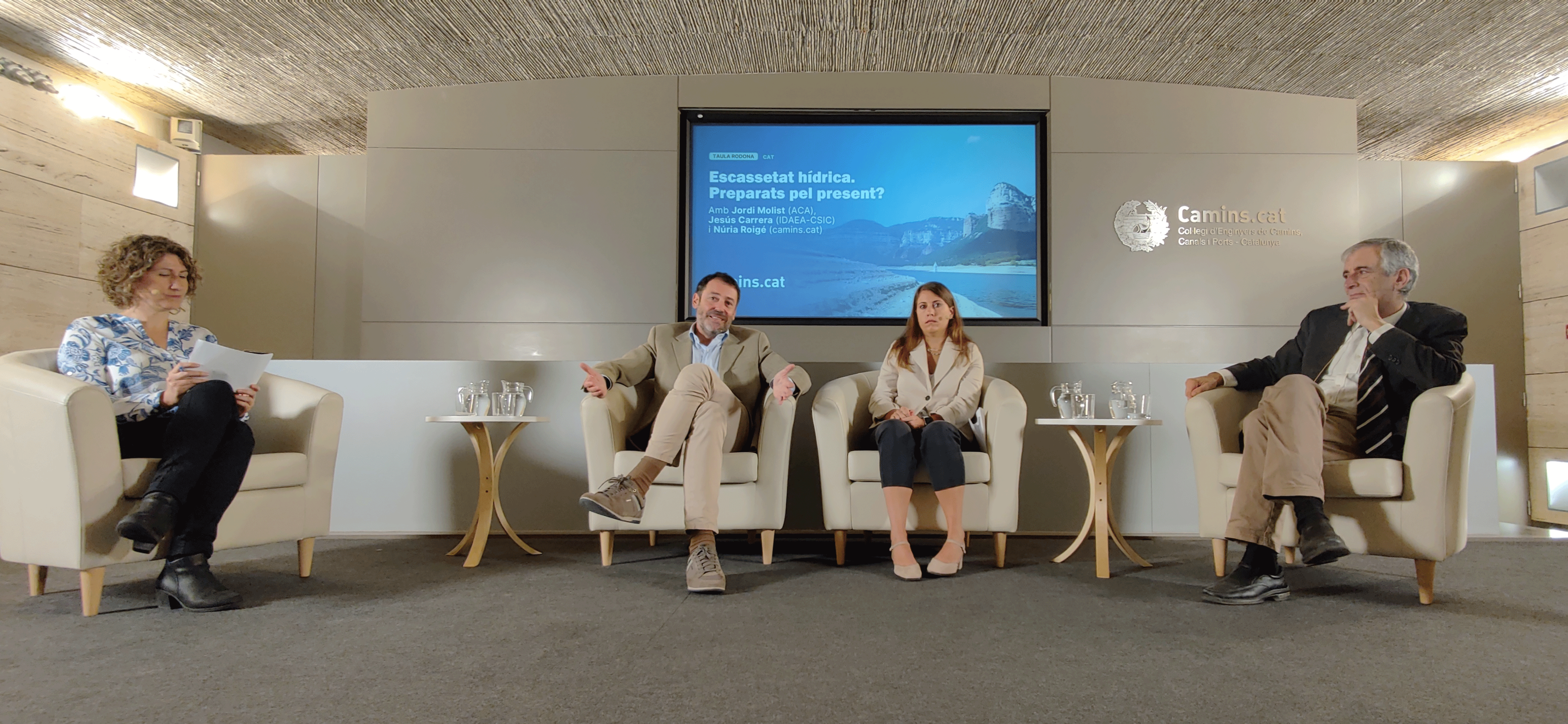 El Col·legi de l’Enginyeria de Camins demana inversions per actuar contra la falta d'aigua