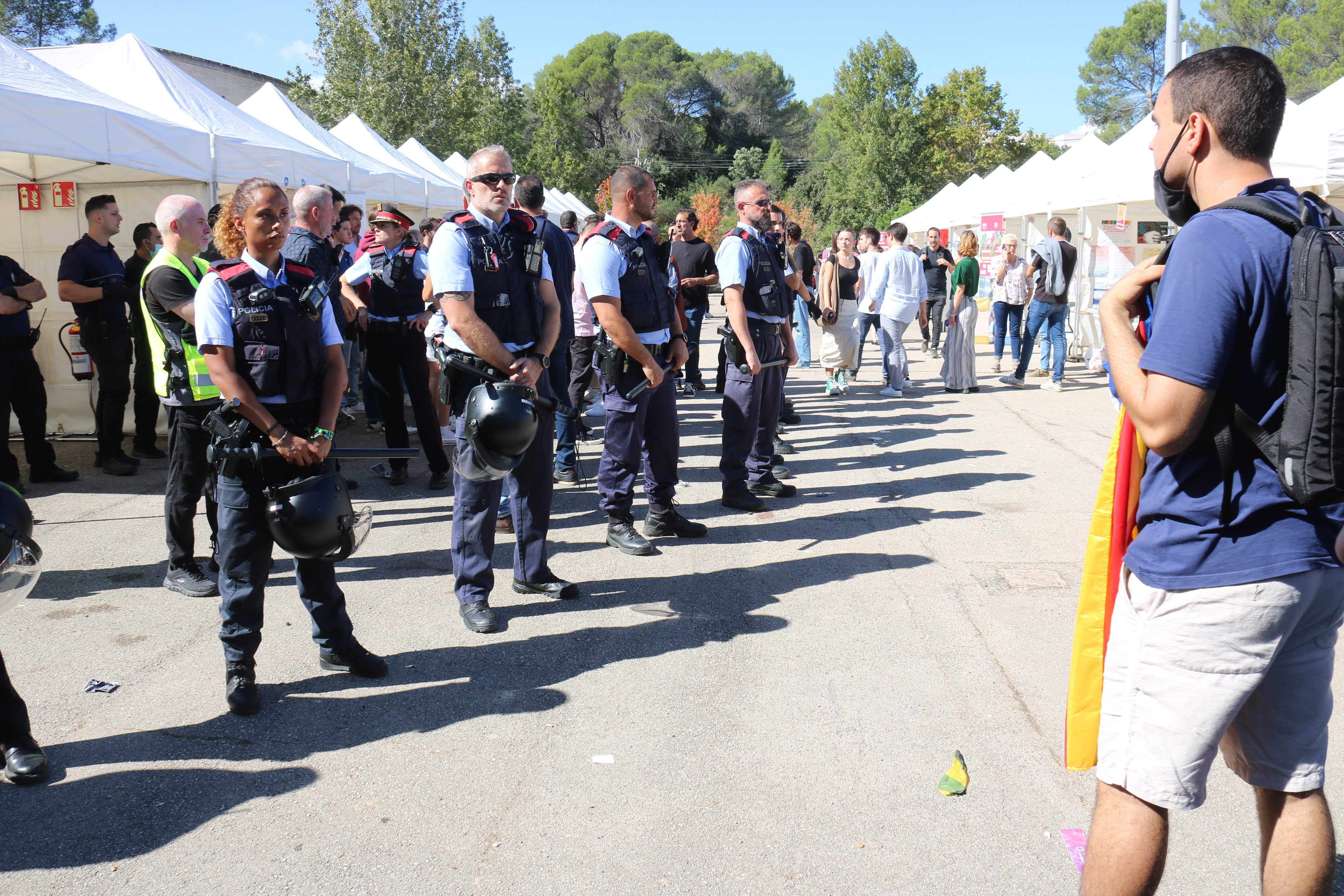 Mossos assaja un nou model d'ordre públic que hibrida agents de Seguretat Ciutadana i Brimo