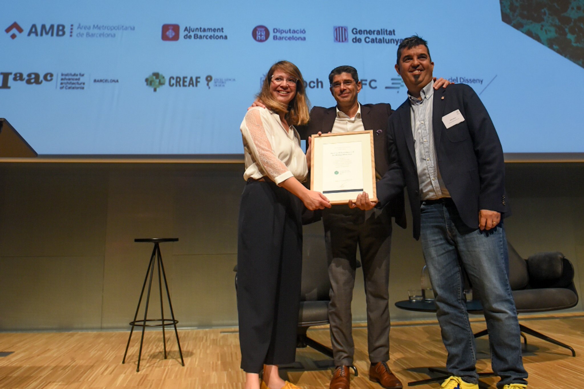 La metrópolis de Barcelona recibe el galardón de la Ciudad Europea del Bosque 2022