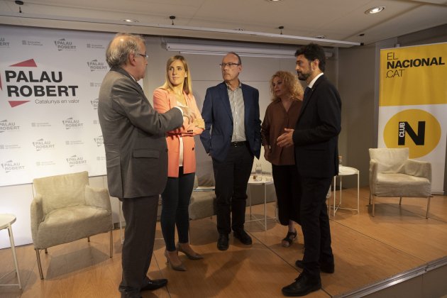 catalunya hub mediterrania acte debat el nacional Victòria Alsina Damià Calvet Jordi Domingo Fàtima Ahmed - montse giralt