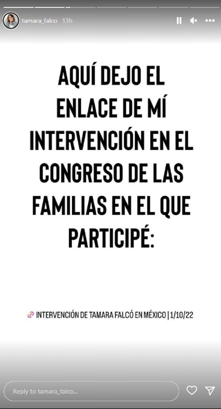 Tamara Falcó a Instagram Tamara Falcó a Instagram