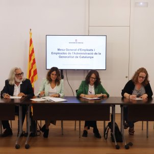 reunio acords laborals laura vilagra Generalitat