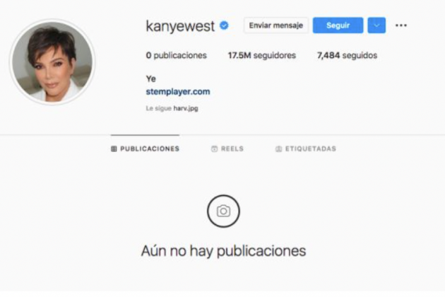 Instagram de Kanye West Instagram de Kanye West