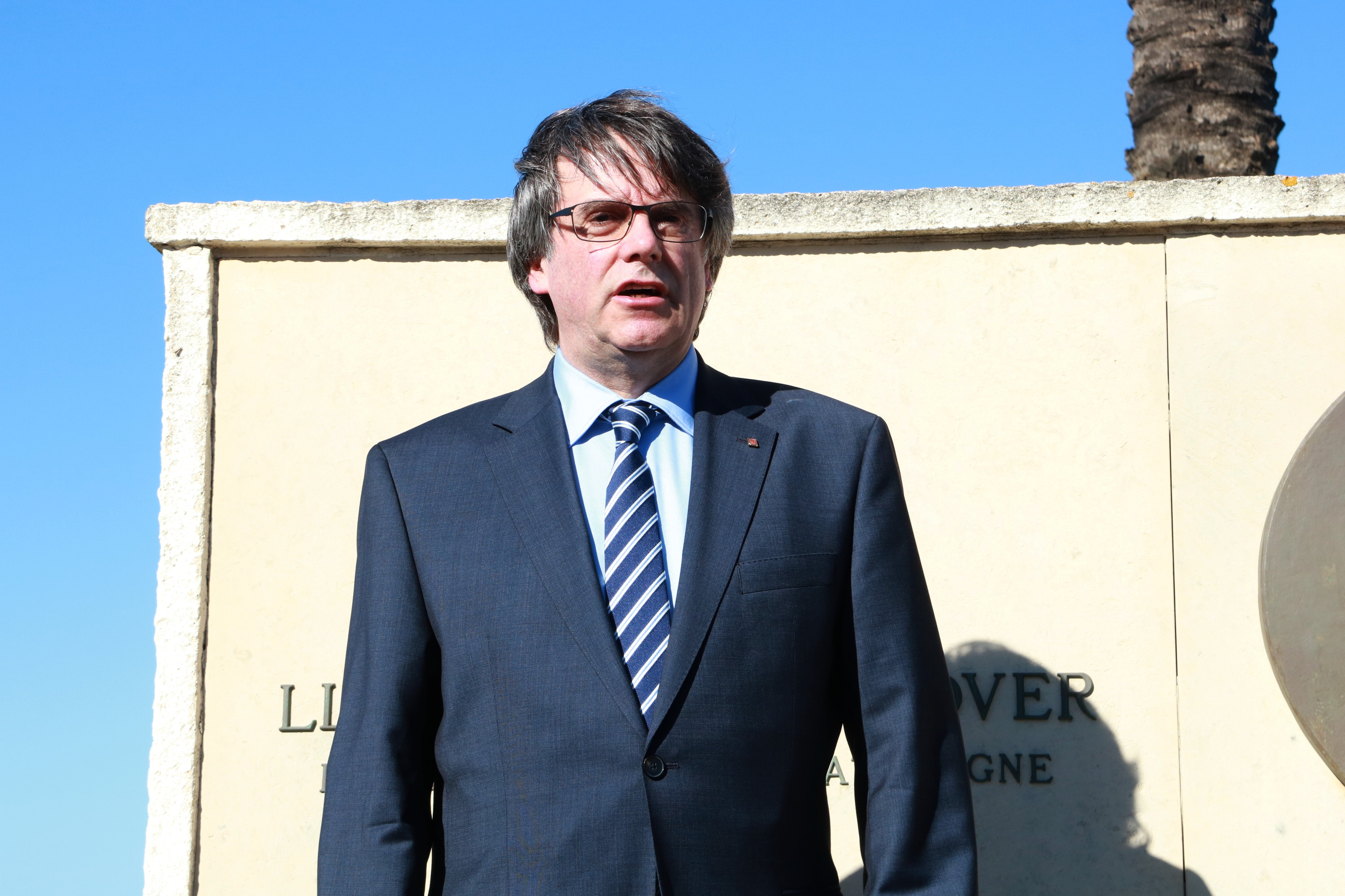 Carles Puigdemont ironitza sobre el fet que "la culpa és sempre de Waterloo"