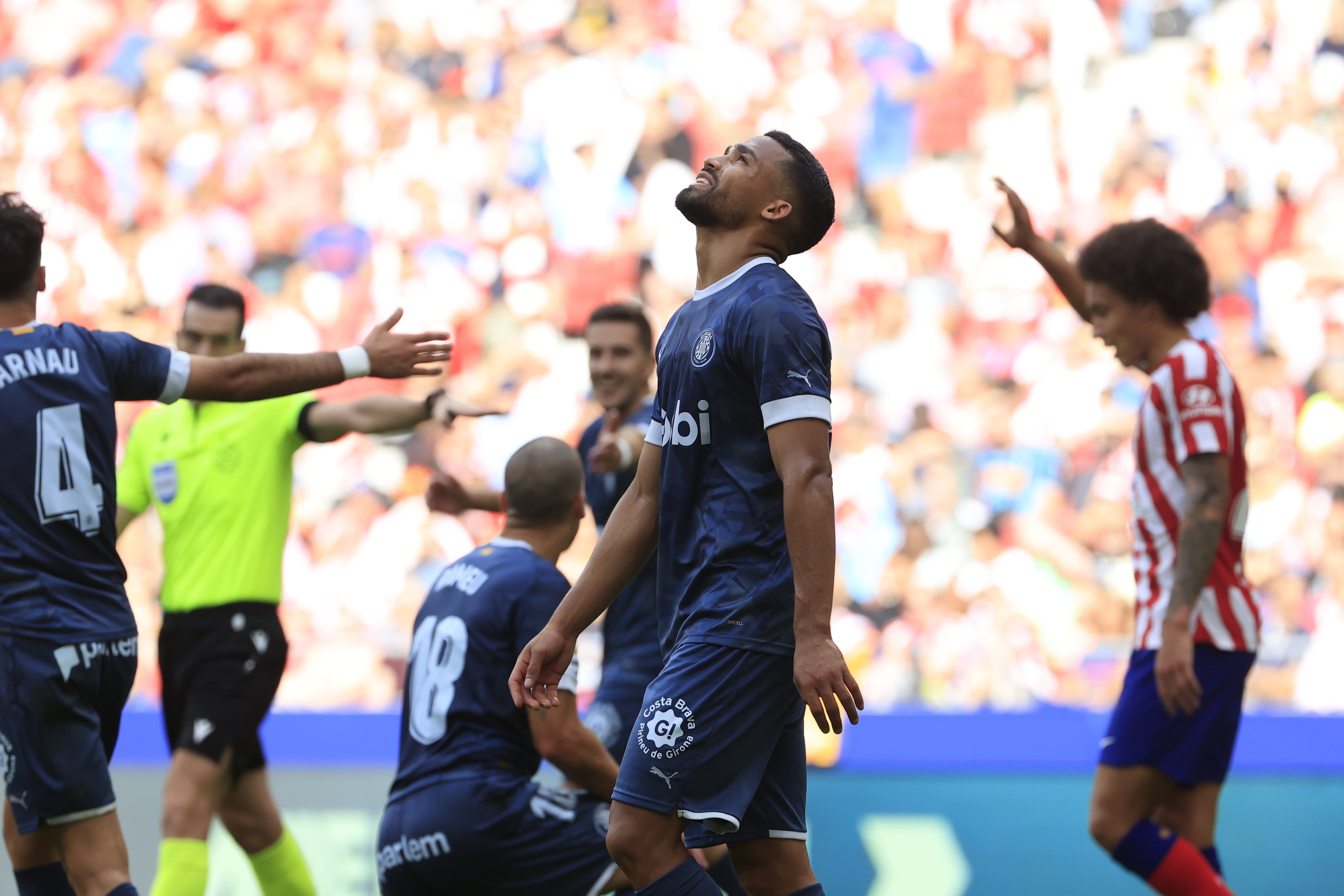 El Girona cau dempeus contra l'Atlètic de Madrid en un gran partit sense premi (2-1)