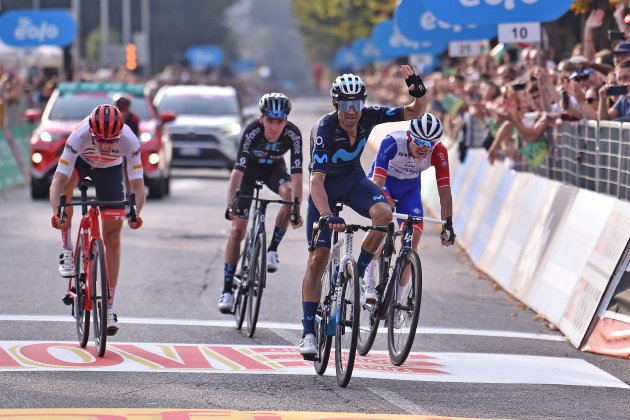 Alejandro Valverde Giro Lombardía 2022 / Foto: Michele Maraviglia - EFE Alejandro Valverde Giro Lombardía 2022 / Foto: Michele Maraviglia - EFE