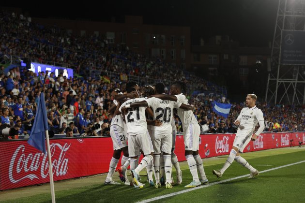 celebracion gol Real Madrid Getafe / Foto: EFE