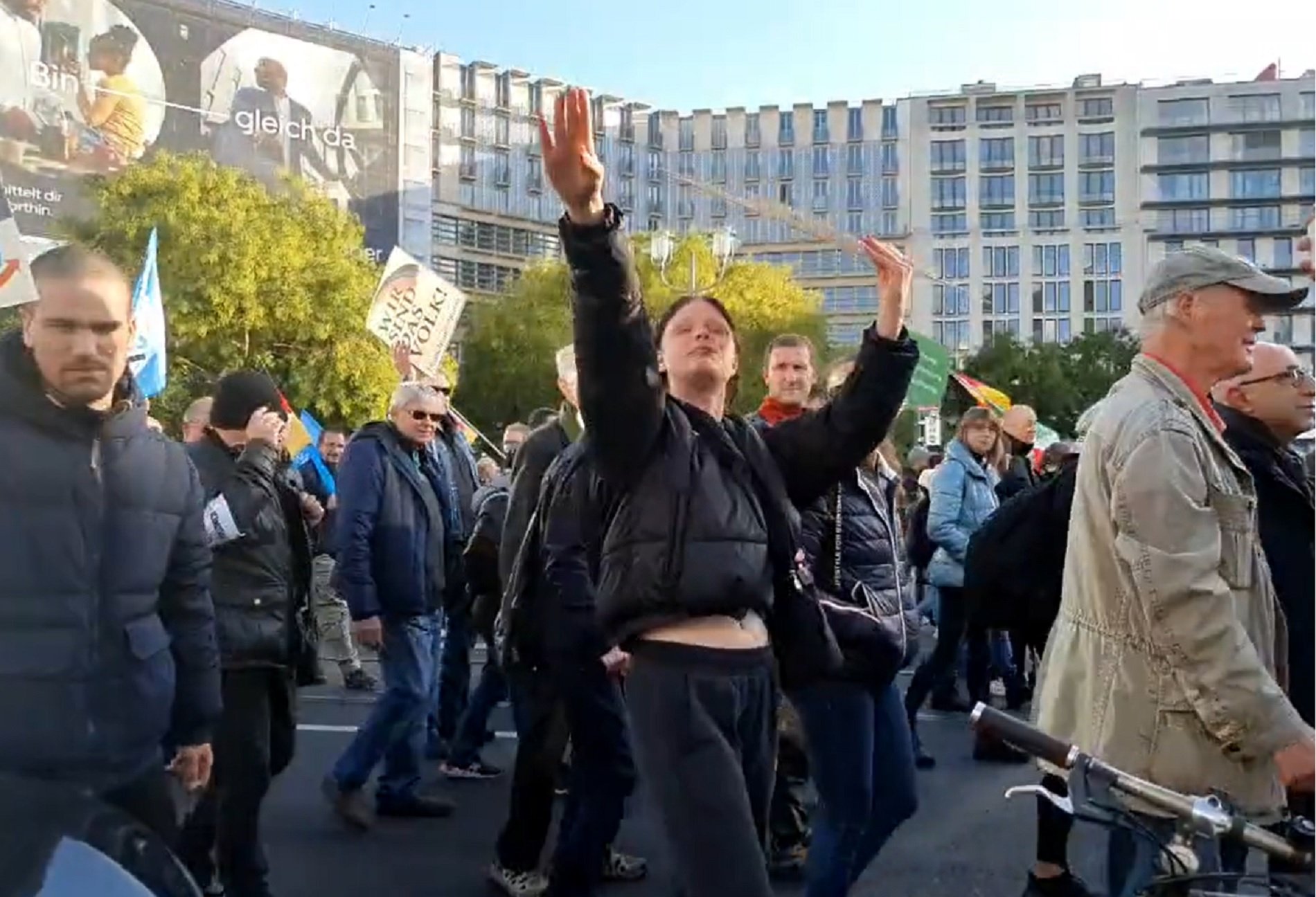 L'extrema dreta alemanya es manifesta contra la crisi energètica