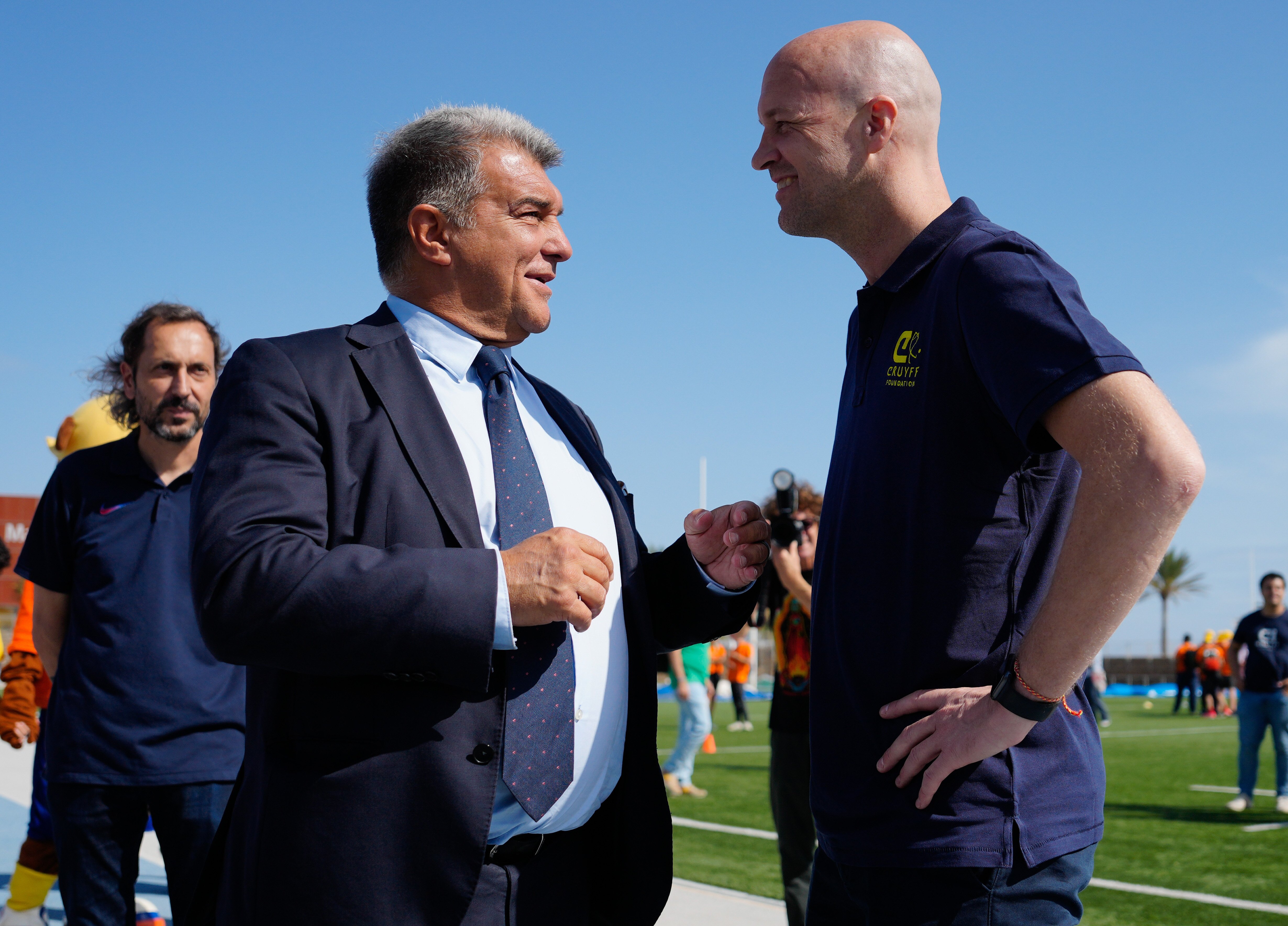 Jordi Cruyff i Joan Laporta, 'enfrontats', diu “no” al seu fitxatge número 1