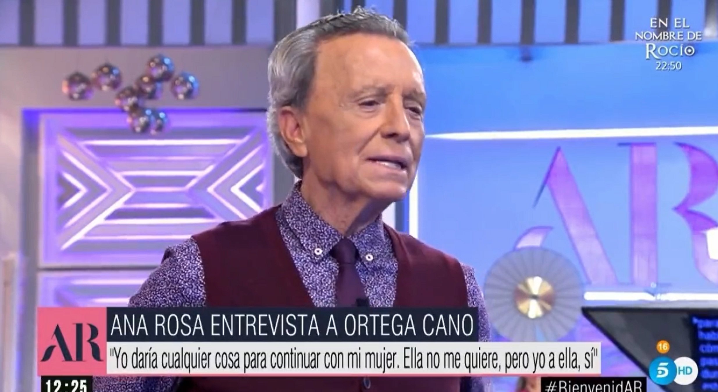 Ortega Canós, avui en 'El Programa d'Ana Rosa' T5 Ortega Canós, avui en 'El Programa d'Ana Rosa' T5