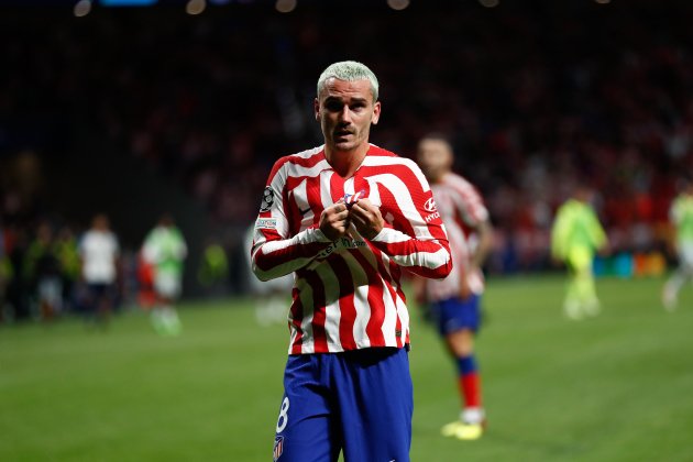 Antoine Griezmann escut Atlètic de Madrid / Foto: Europa Press Antoine Griezmann escut Atlètic de Madrid / Foto: Europa Press