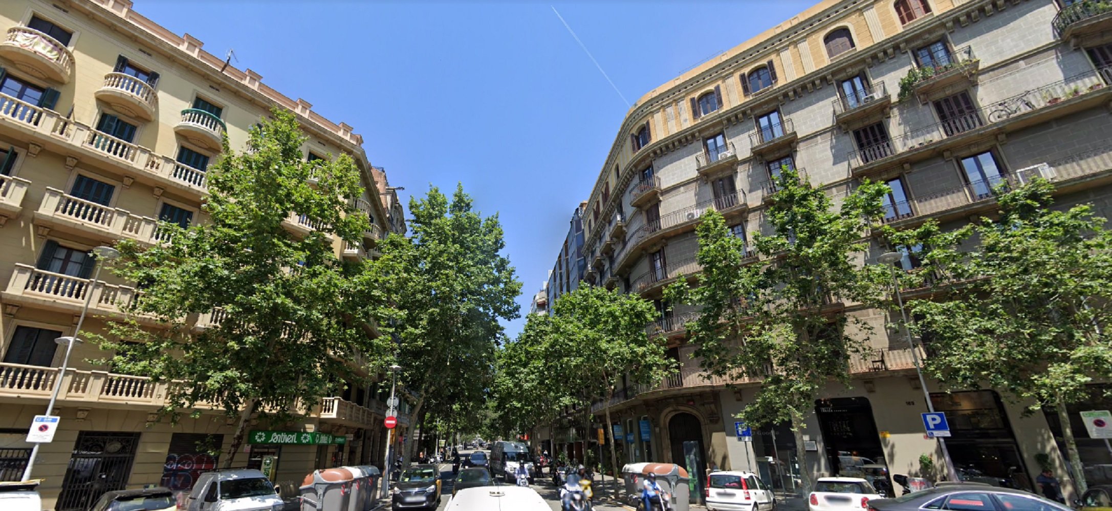 Más presión al coche en Barcelona: Muntaner y Aribau perderán un carril de circulación