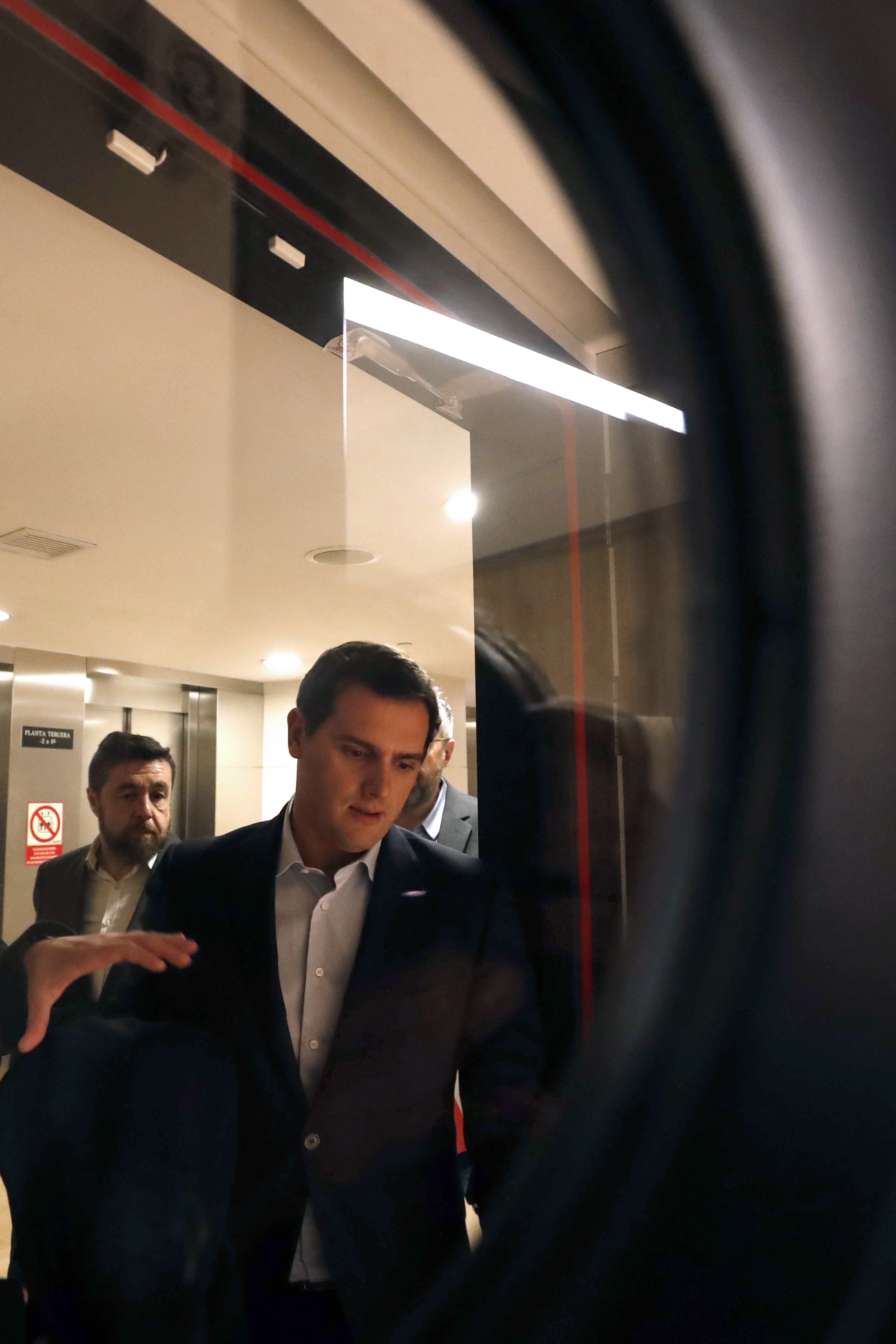 Ball de bastons entre Albert Rivera i el PNB