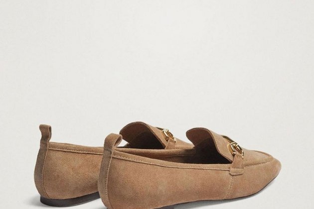 Mocassins de dona amb sivella en marró|merder