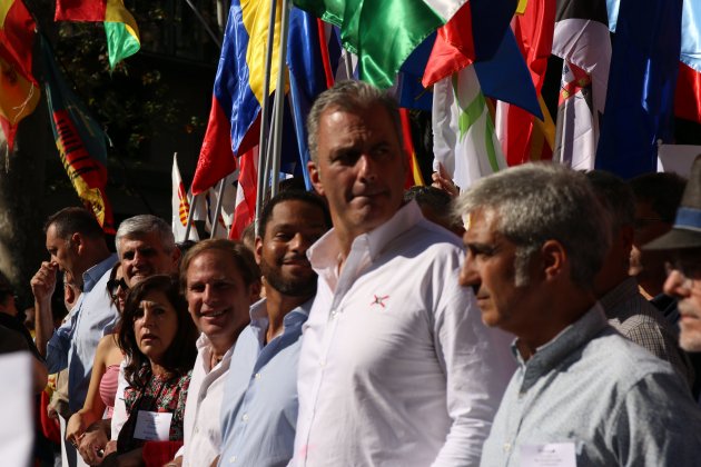 Manifestació 12 octubre hispanitat vox diputats / Foto: Miquel Muñoz Manifestació 12 octubre hispanitat vox diputats / Foto: Miquel Muñoz