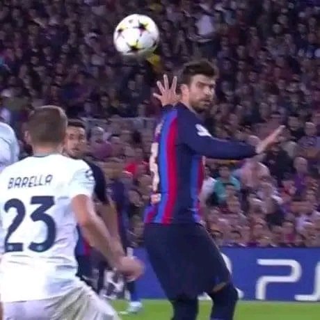 Piqué contra el Inter de Milán, Movistar