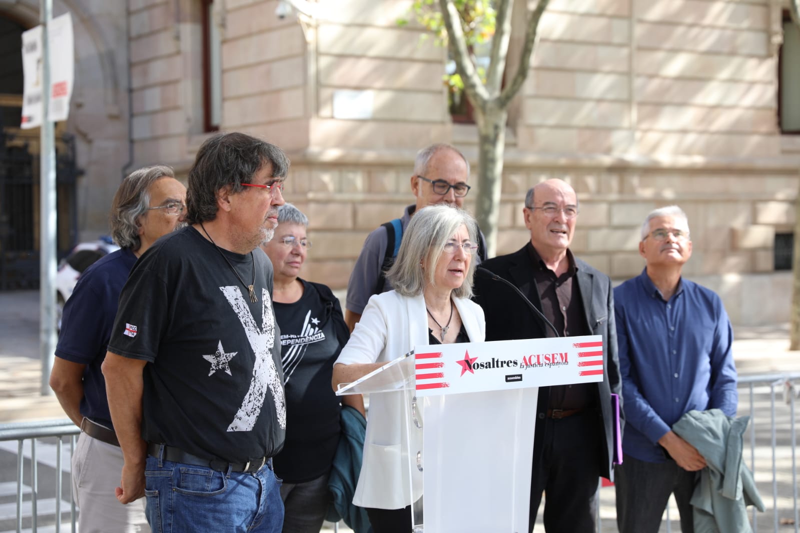 ANC calls protesters to camp in central Barcelona against Spain's "rotten" justice