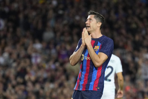 Lewandowski Barça Inter / Foto: EFE