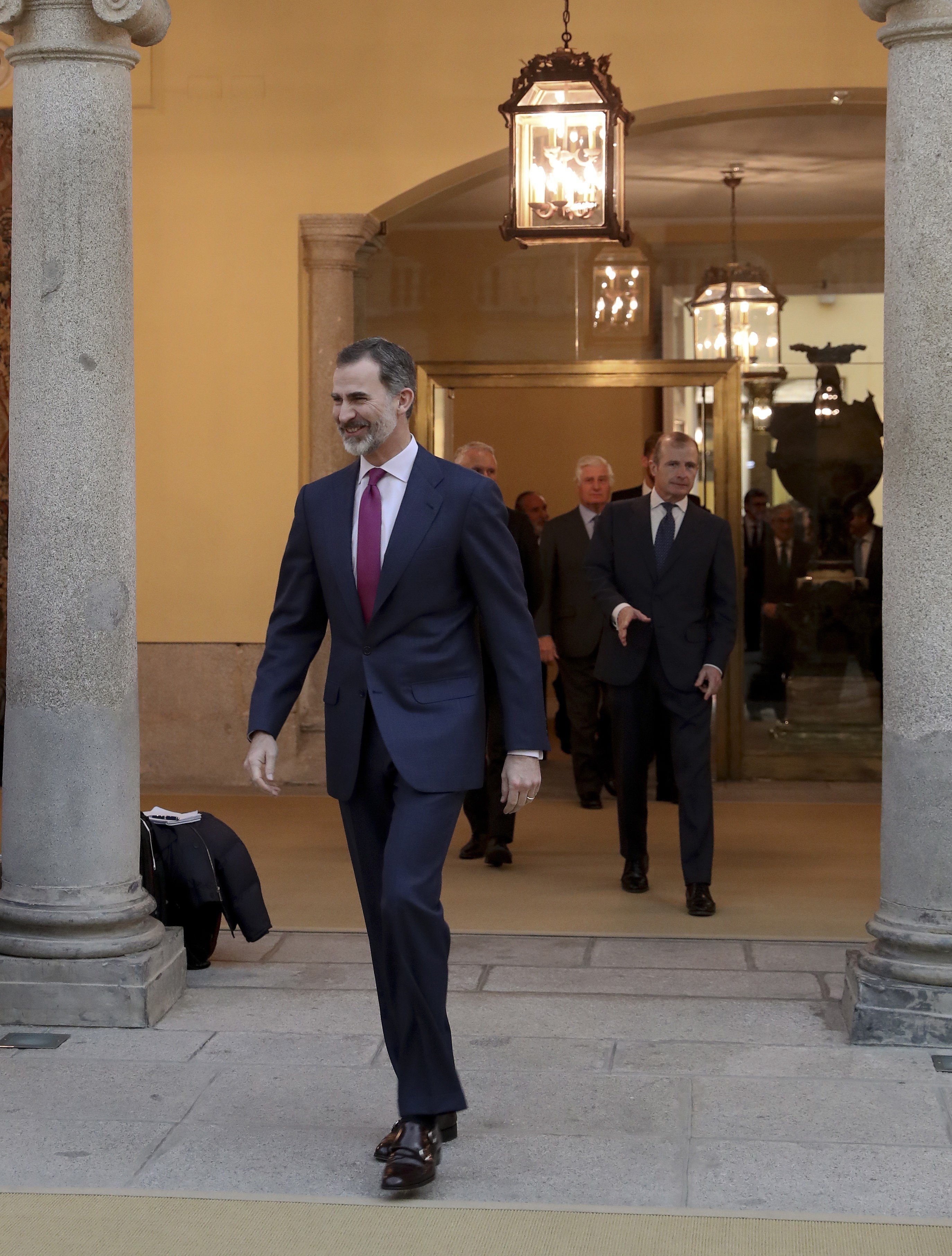 Primera visita de Felip VI d'ençà de la liquidació de l'autogovern