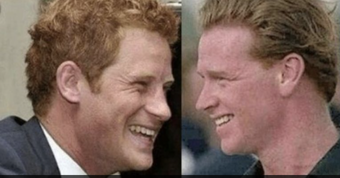 James Hewitt y Harry James Hewitt y Harry