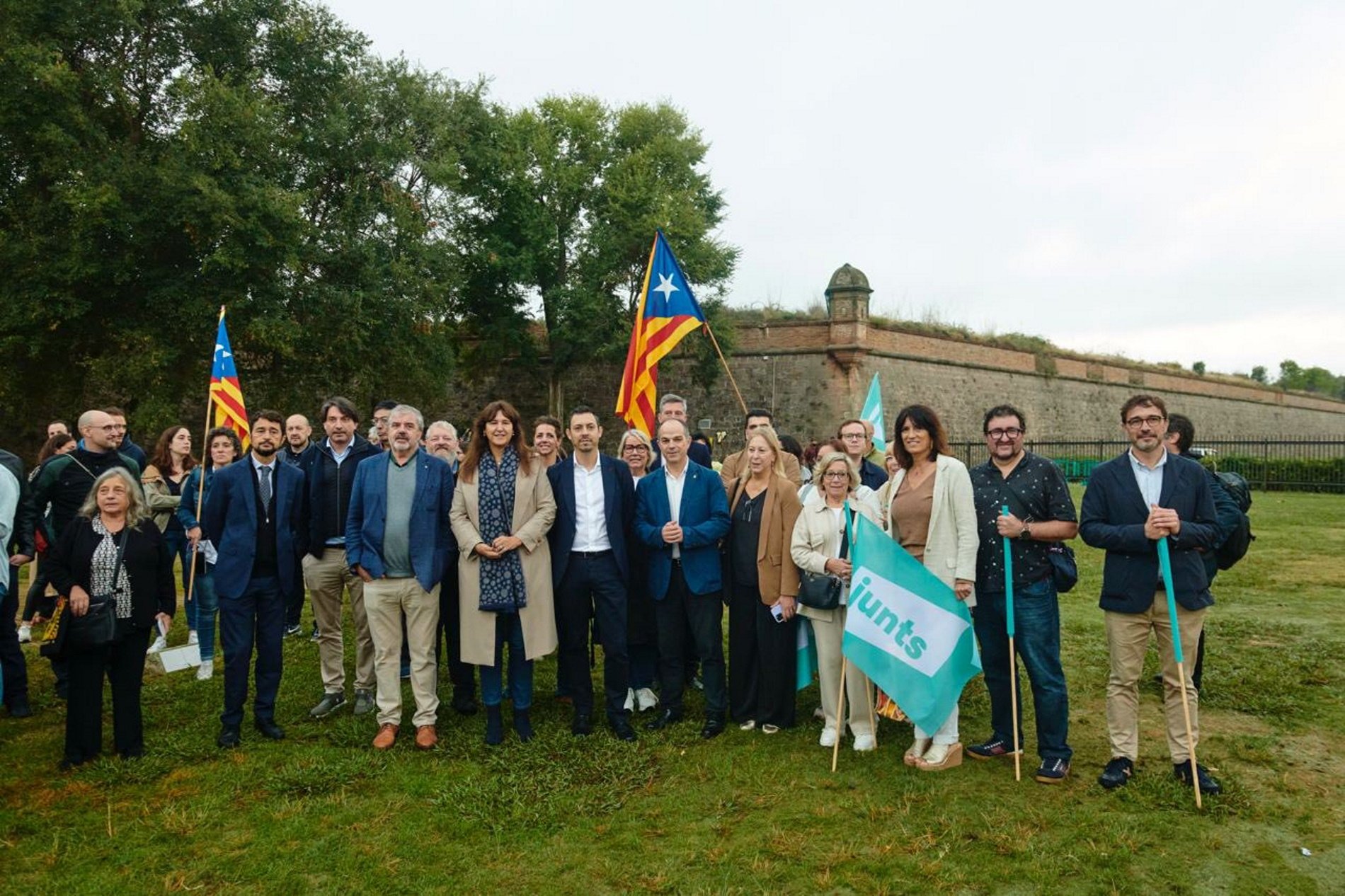 Junts promou canvis per fer visitable el memorial a Companys al fossat de Montjuïc