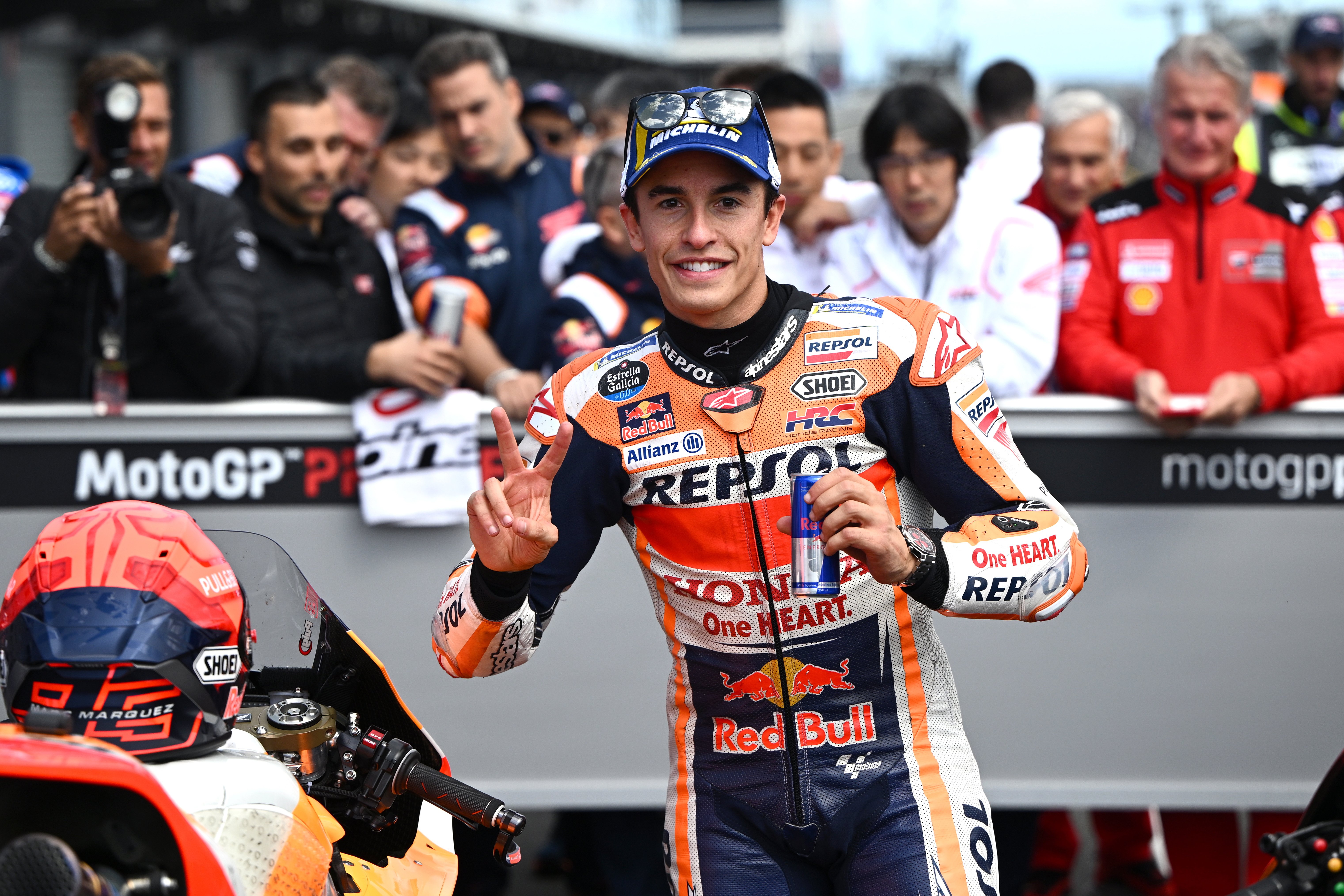 Marc Márquez se queda sin pole por culpa de un Jorge Martin de récord pero apunta al podio en Australia