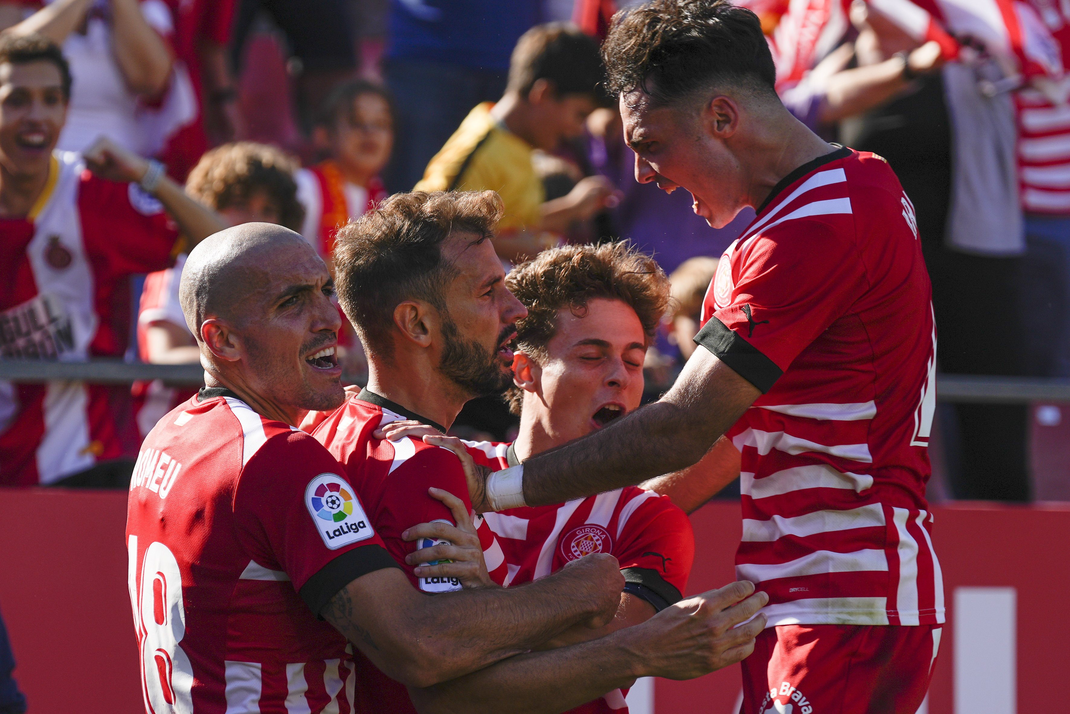 La insistència del Girona contra el Cadis troba el premi final amb un empat que val més que un punt (1-1)