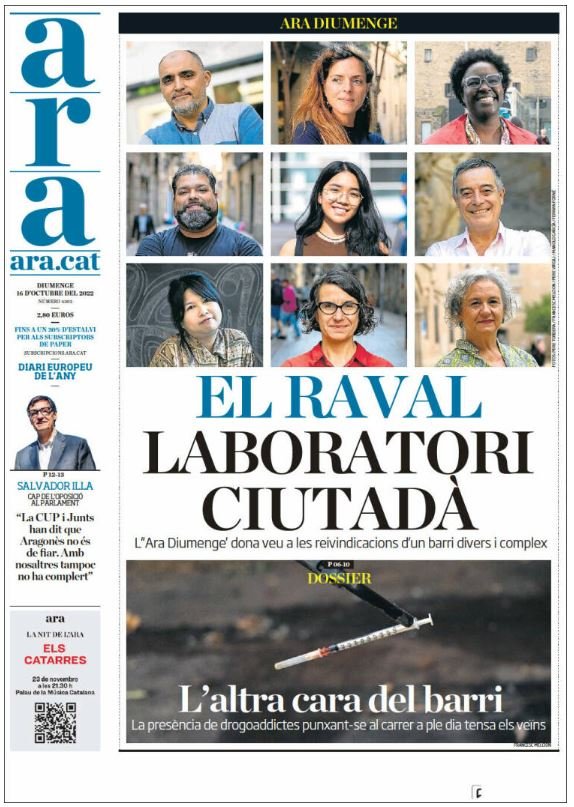 ara portada 16 octubre ara portada 16 octubre