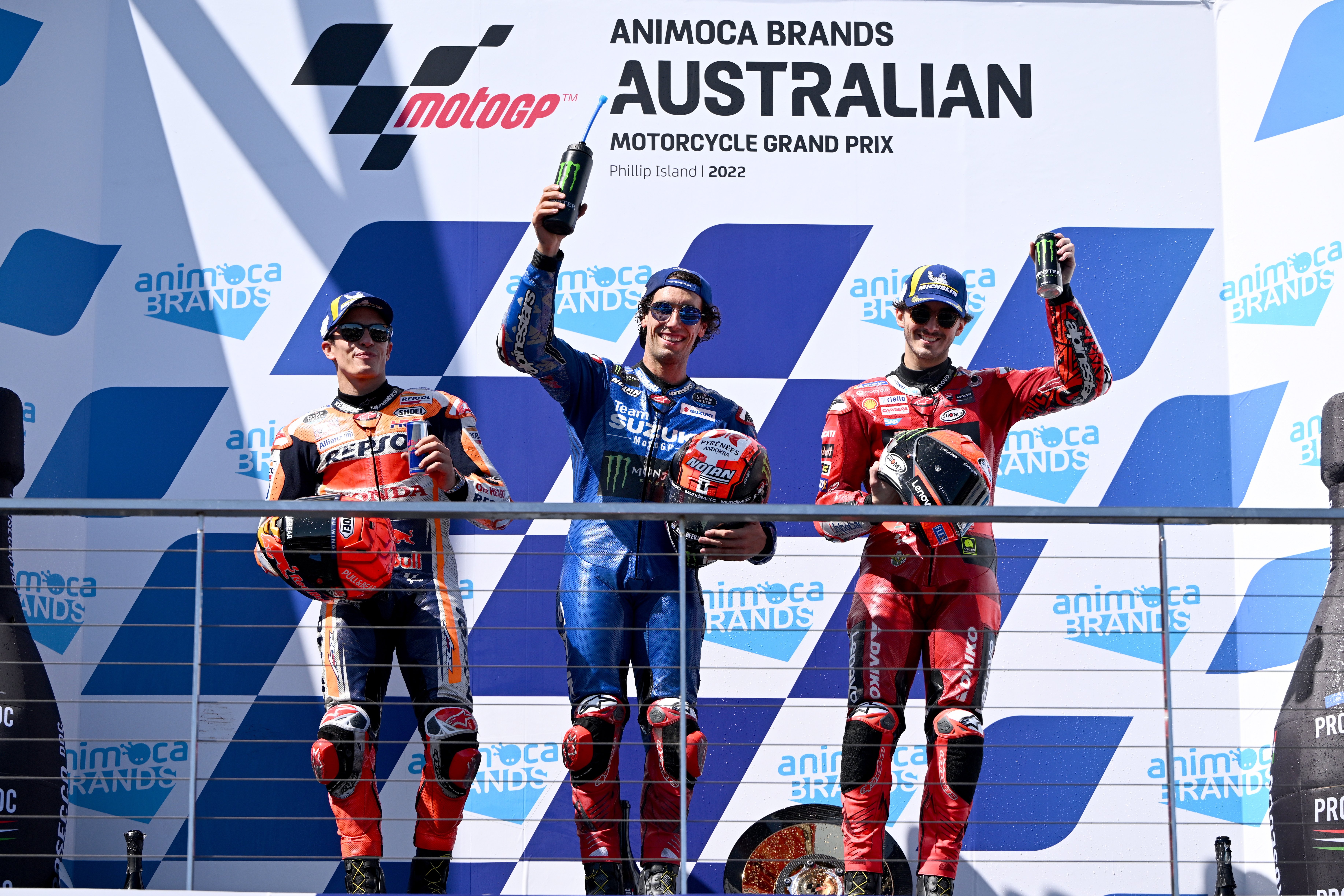 Victòria d'Àlex Rins a Austràlia, segona posició per a Marc Márquez i canvi de líder a MotoGP