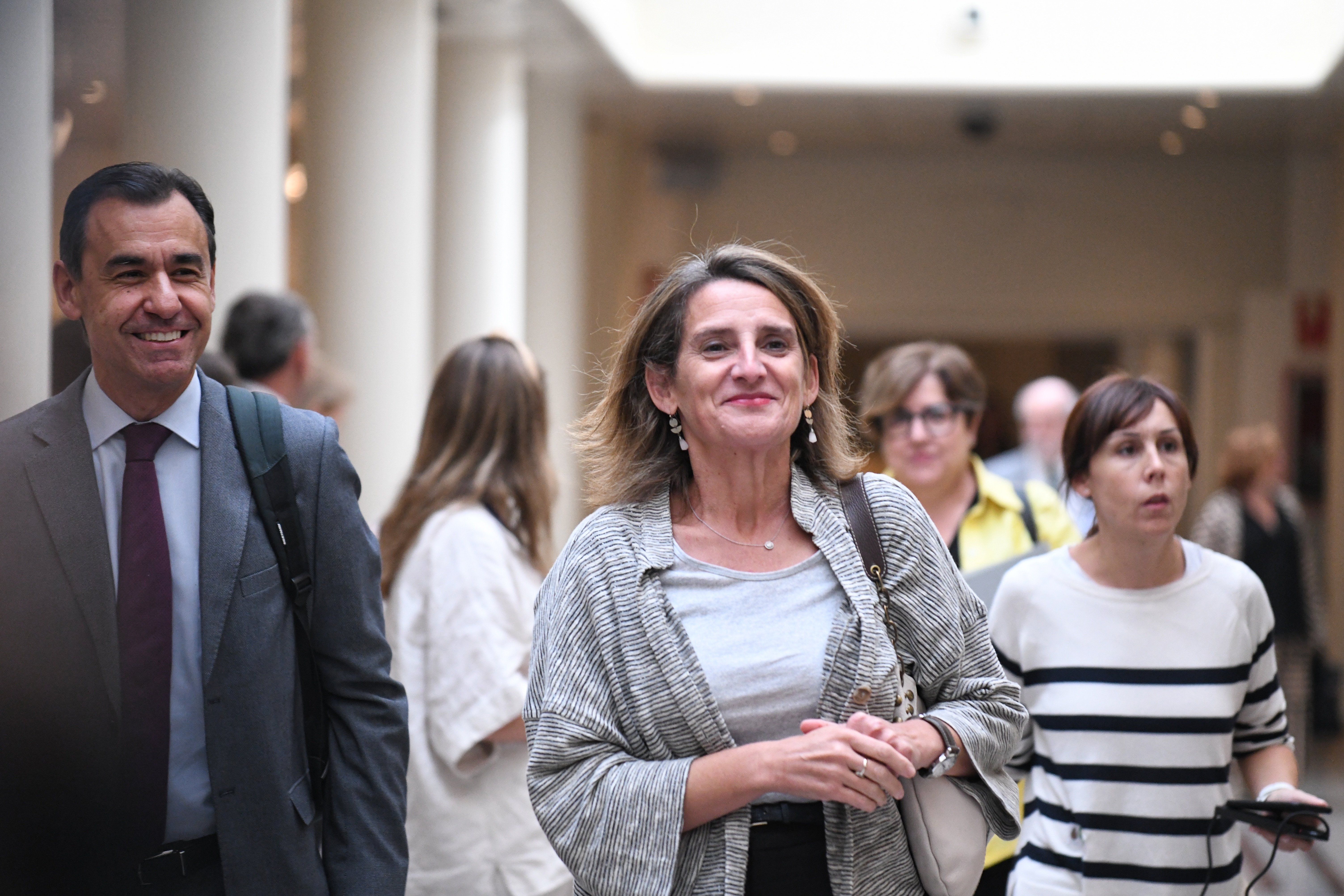 teresa ribera, vicepresidenta tercera i ministra de transicó ecologica, foto: Fernando Sánchez / Europa Press