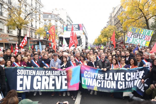 Manifestació França malestar general / Foto: EFE Manifestació França malestar general / Foto: EFE