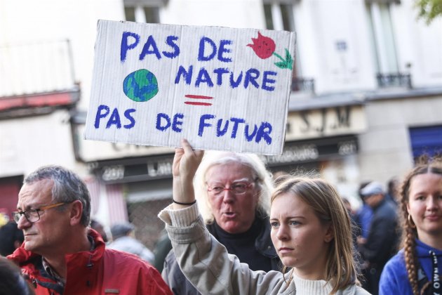 Manifestació França malestar general / Foto: EFE Manifestació França malestar general / Foto: EFE