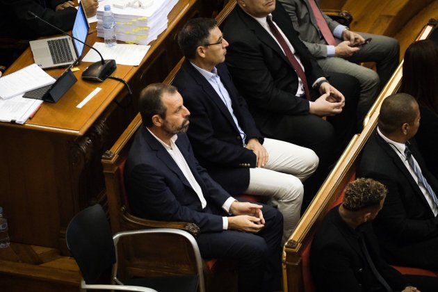 sandro rosell i josep maria bartomeu Carlos Baglietto sandro rosell i josep maria bartomeu Carlos Baglietto