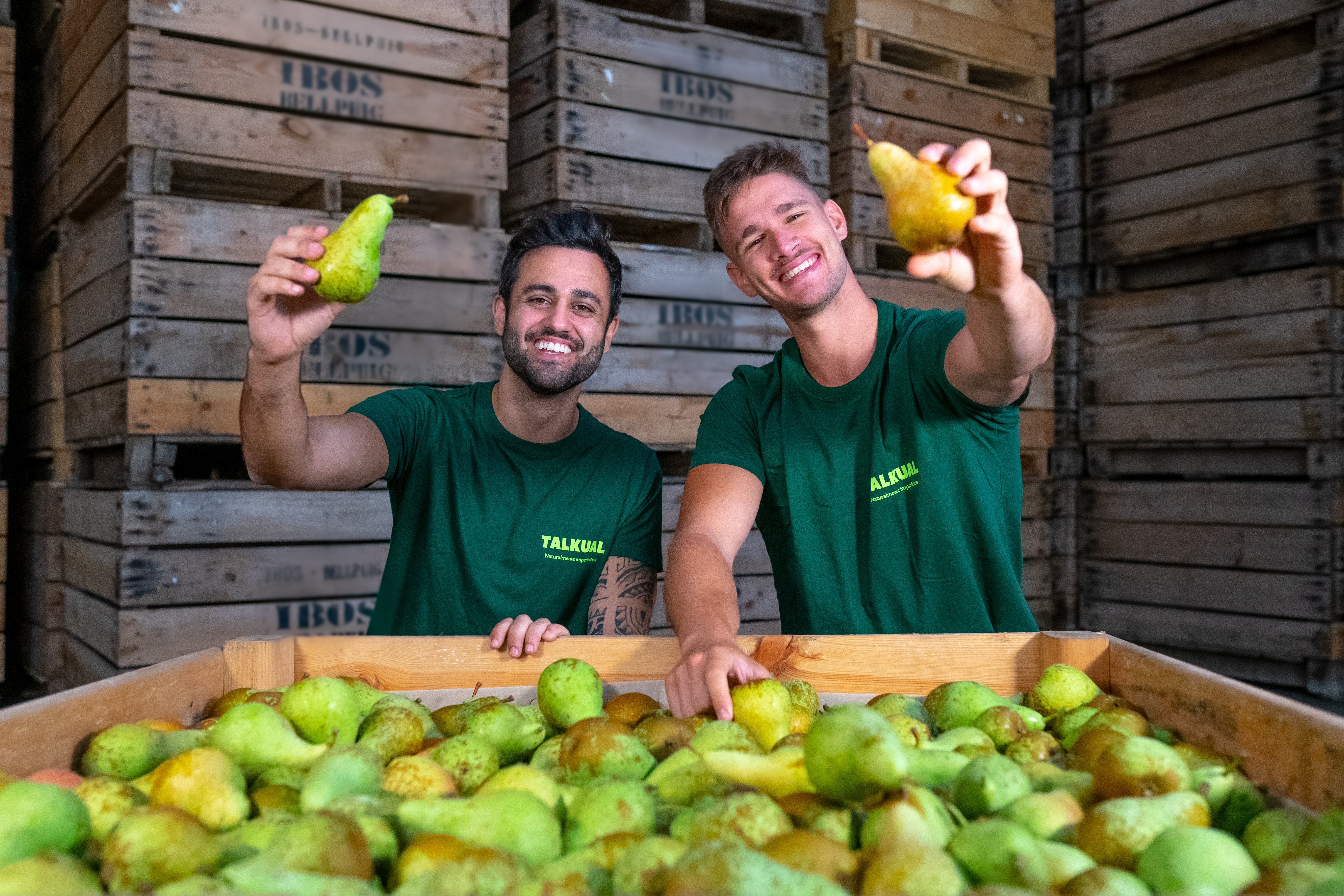 Talkual, la empresa de Lleida que rescata fruta y verdura imperfecta