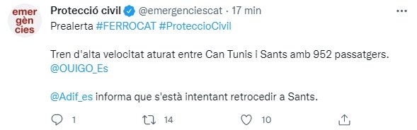 TUIT Protecció Civil Ouigo