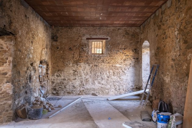 Masia Can Valent Nou Barris interior / Foto: Carlos Baglietto Masia Can Valent Nou Barris interior / Foto: Carlos Baglietto